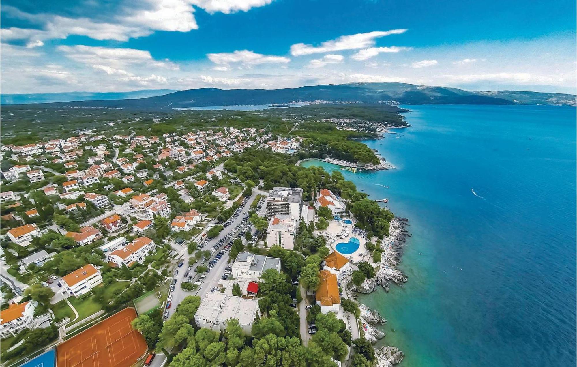 Nice Apartment In Krk With House Sea View Krk Town Eksteriør bilde